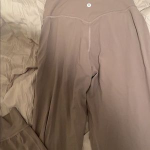 Light pink lululemon joggers